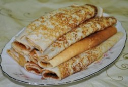 Царские блины с икрой