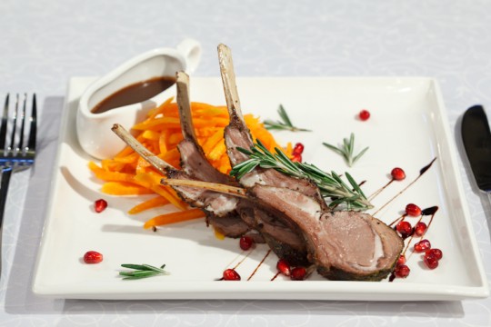 Баранина с пряными травами