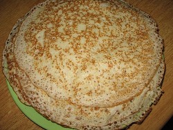 Рисовые блины с сыром