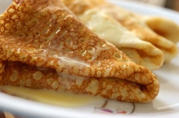 Приготовление блинов на кефире