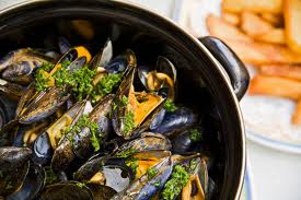 Приготовление мидий