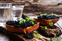 Осетровая черная икра: рецепты блюд и приготовление