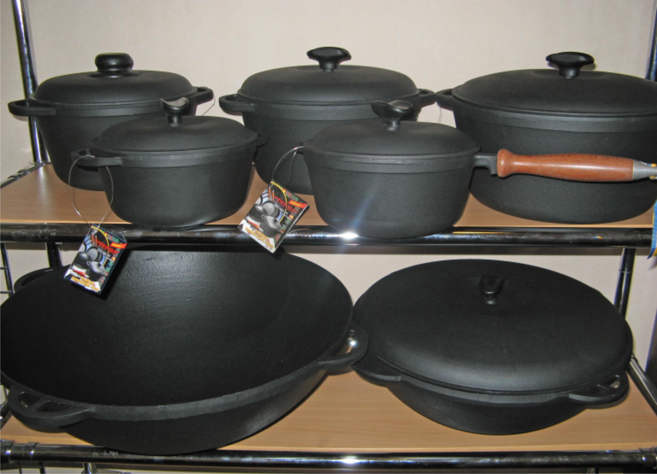 Уход за чугунной посудой