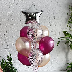 Сооружение фонтана из шаров: правила и последовательность действий