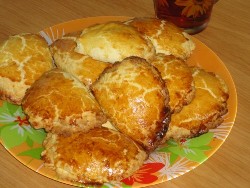 Домашнее печенье с творогом