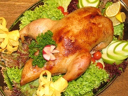 Утка фаршированная по-днепропетровски