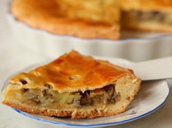 Вертута с грибами и картошкой