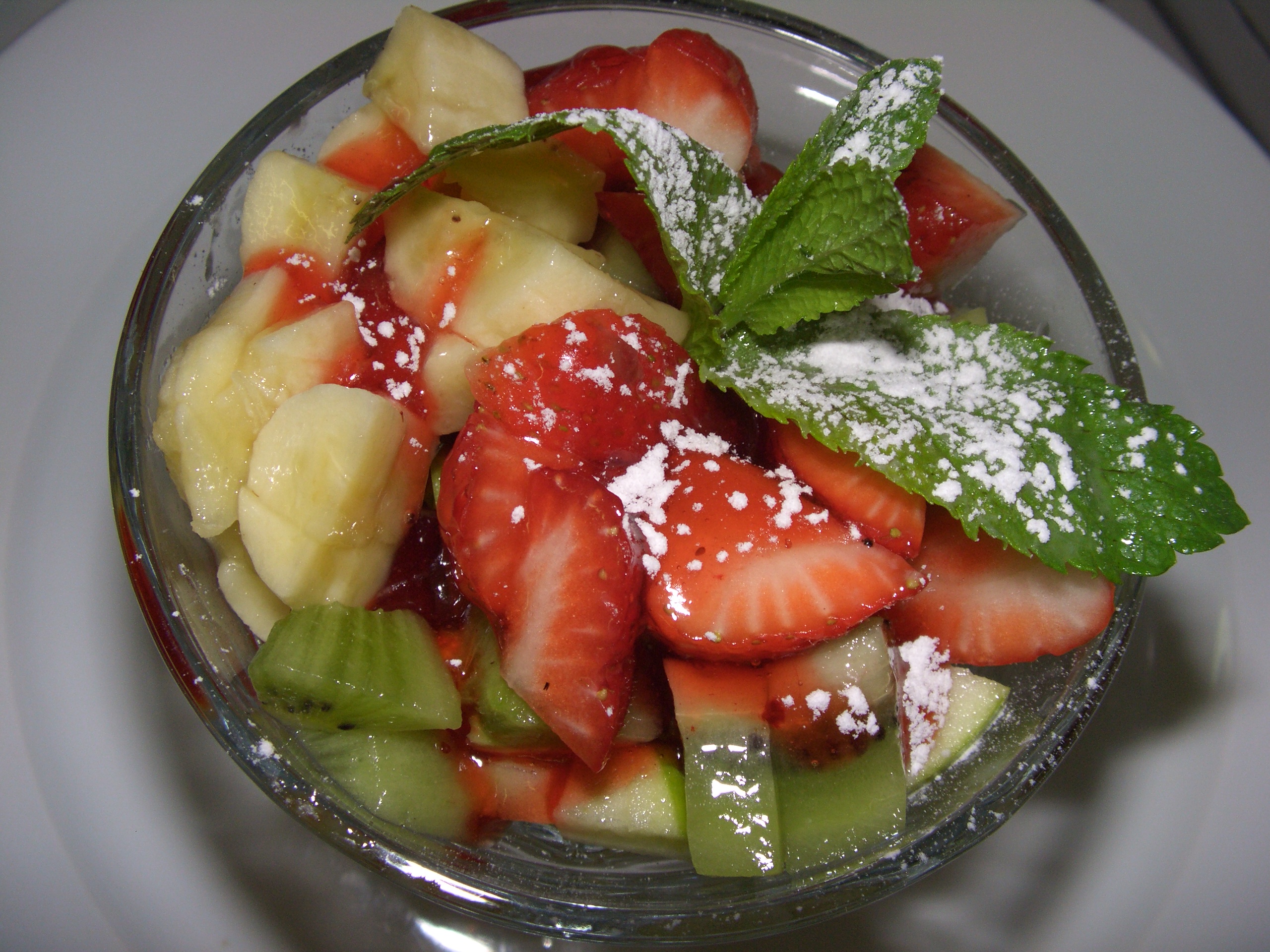 Готовим фруктовый салат