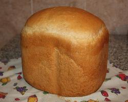 Белый хлеб в хлебопечке