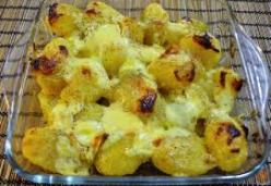 Картофель со сметаной запеченный в фольге