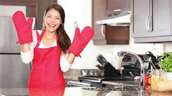 Как сшить фартук для кухни: материал, этапы и особенности