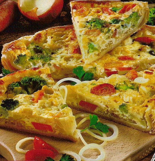 Обыкновенный овощной пирог