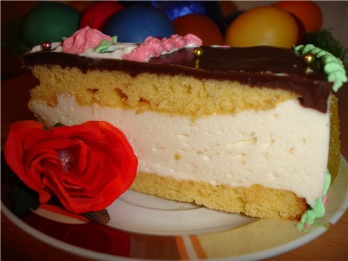 Торт «Птичье молоко»