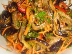 Салат из баклажан по-корейски