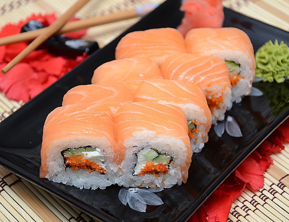 Как правильно делать роллы Филадельфия