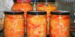 Салатные консервированные заготовки: рецепт приготовления