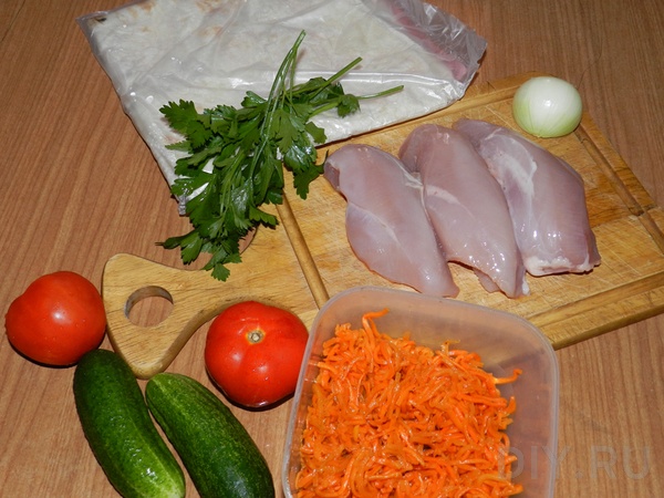 Готовим дома шаурму своими руками