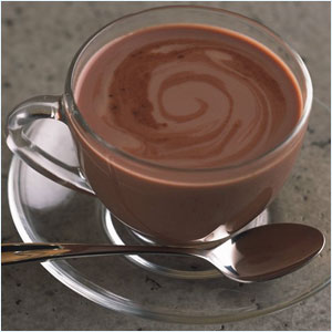 Приготовление горячего шоколада